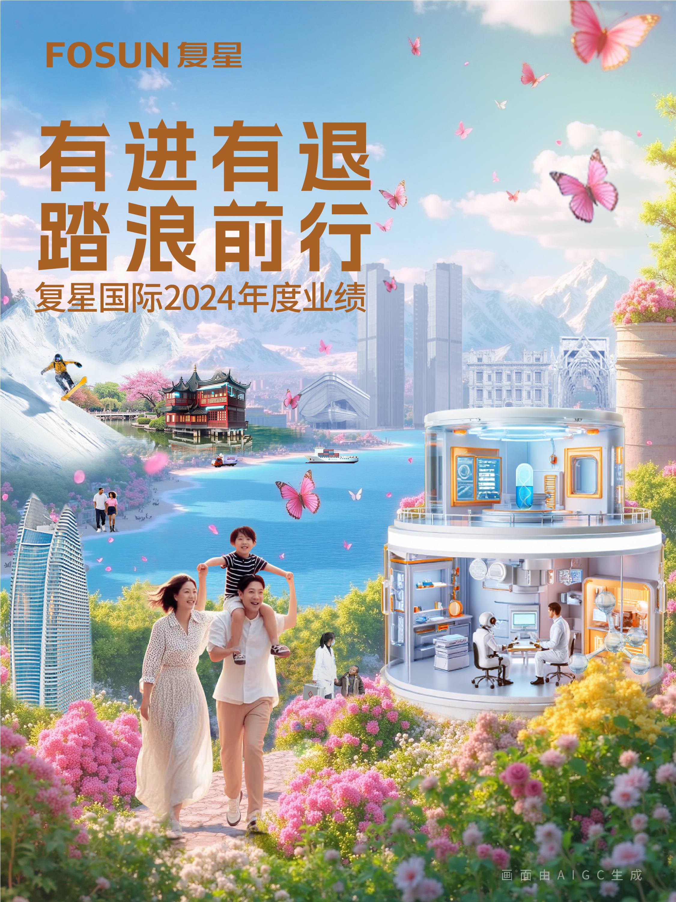 九圖速覽復(fù)星國際2024年度業(yè)績